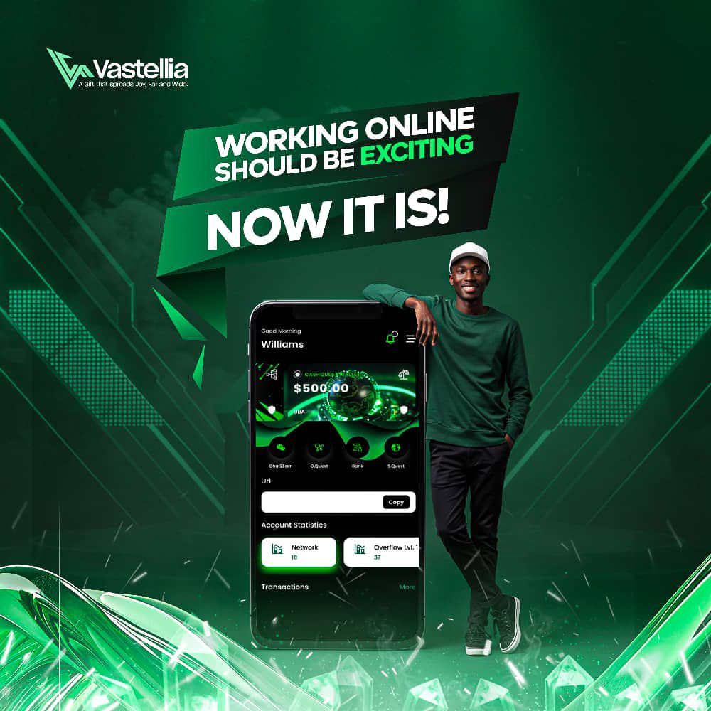 Vastellia working online